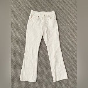 white h&m jeans